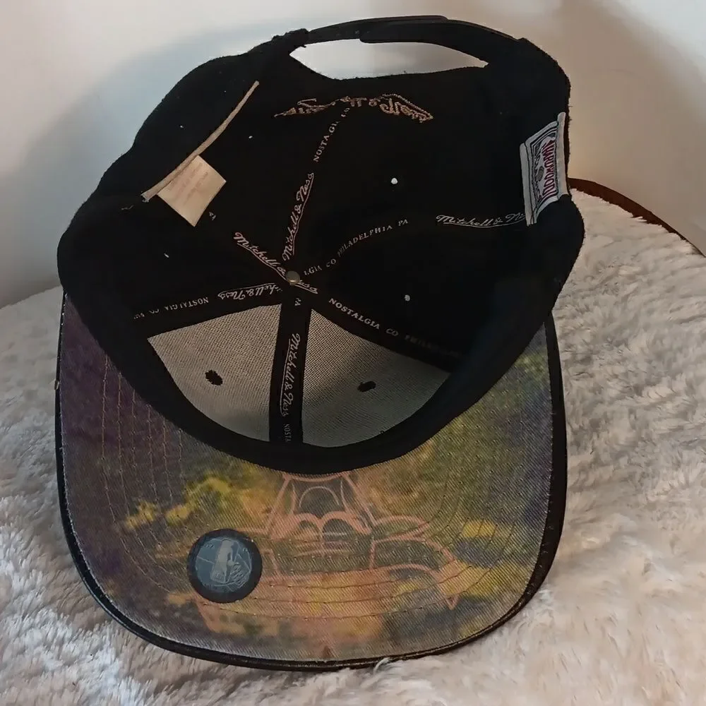 Chicago Bulls NBA Wool Faux Leather Cap